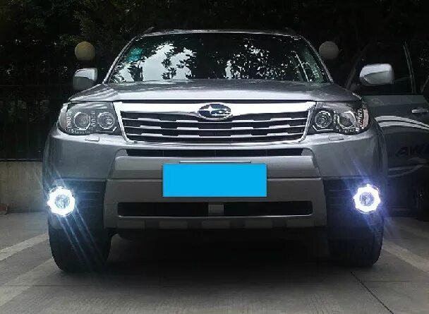 ДХО для Субару Форестер 2008. ДХО на Субару Форестер sh5. Led ДХО Subaru Forester sh. ДХО на Субару Форестер 2008-2012.