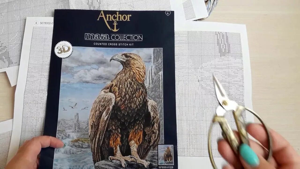 Вышивка редкая красота анкор. Anchor 01229. Анкор pce745. Швейцарские альпы анкор вышивка отшив. Набор для вышивания крестом 3d орёл anchor maia.