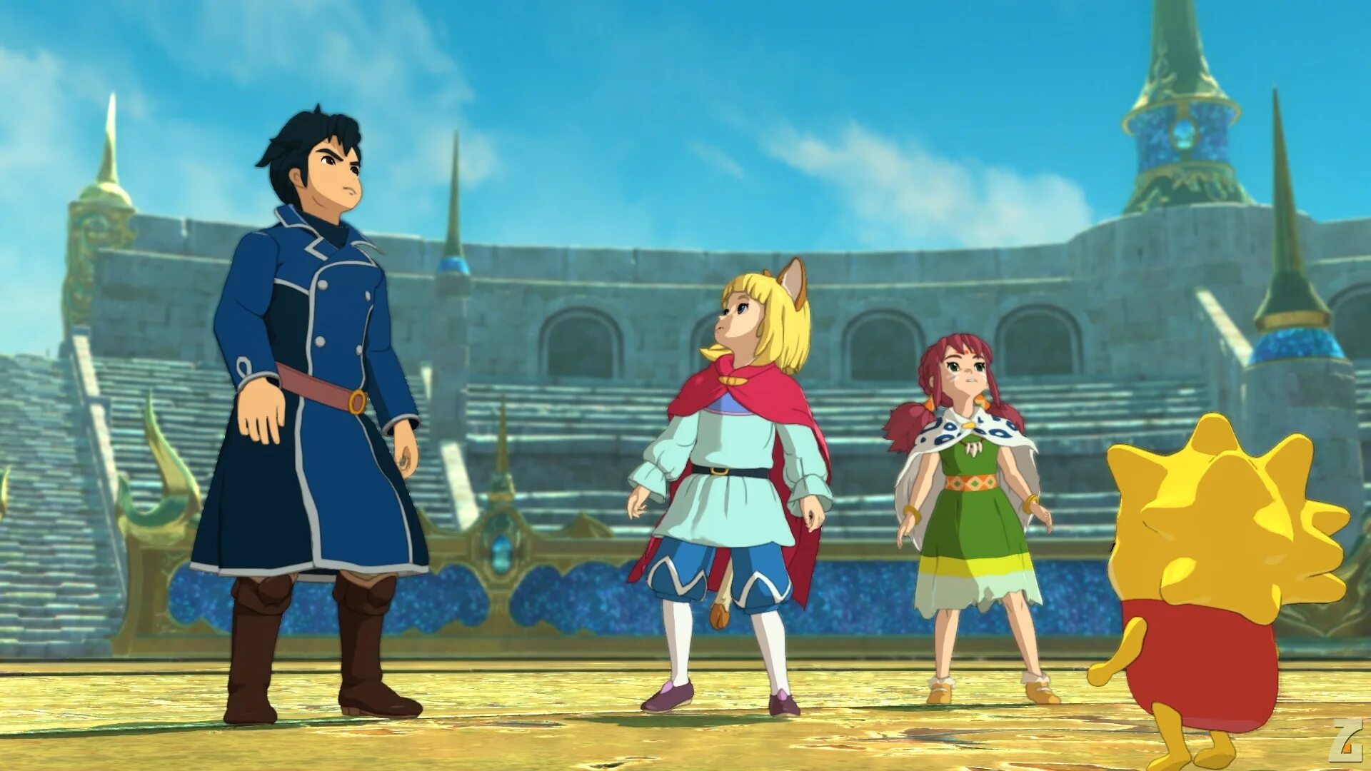 Nino kuni 2. Ni no kuni II: Возрождение короля. Ni no kuni 2 Возрождение короля. Ni no kuni 2 Revenant Kingdom Эван и Роланд. Ni no kuni: Shiroki Seihai no Joo.