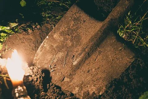 Dug grave