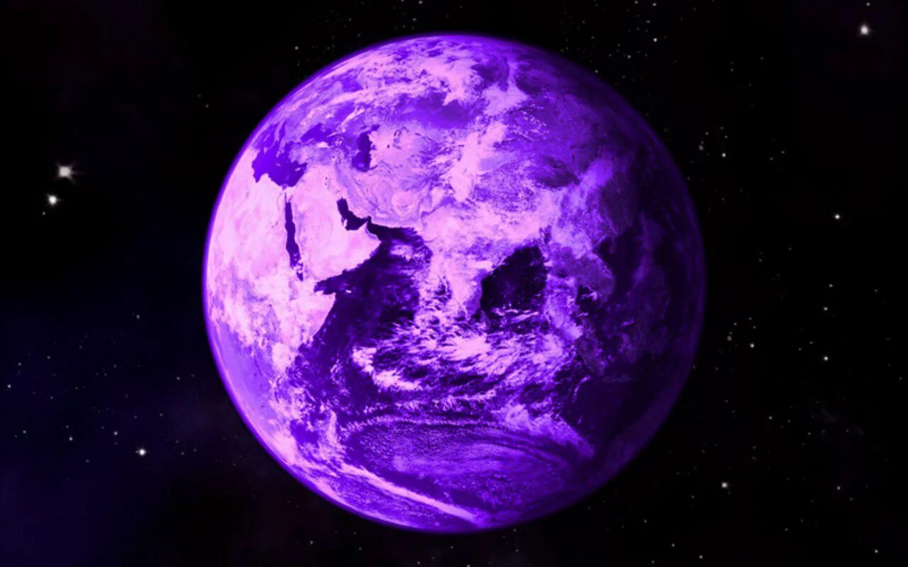 Живая ли планета. Фиолетовая Планета. Фиолетовая земля. Планета фиолетового цвета. Снимки земли.