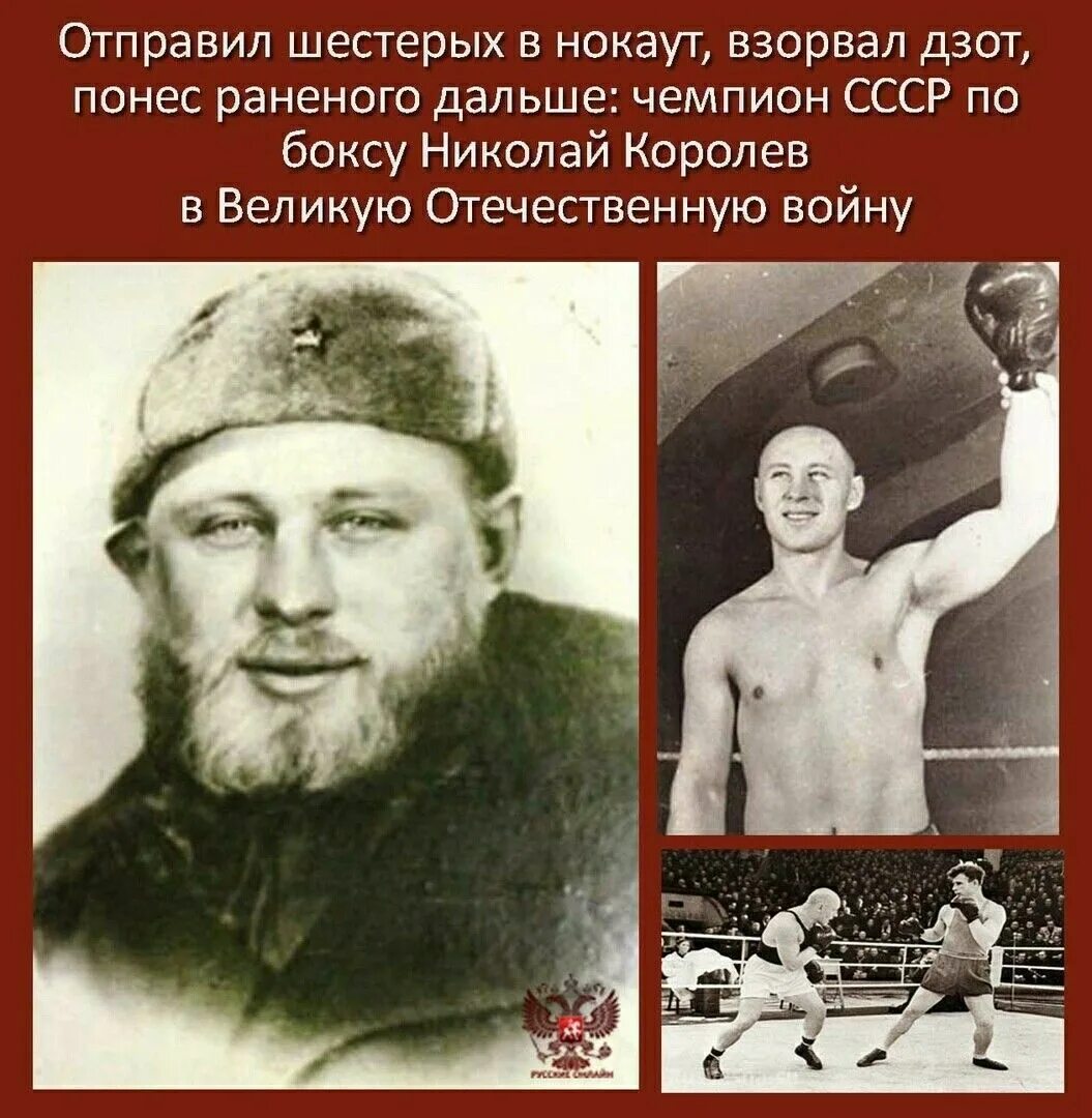 Спортсмены в годы войны