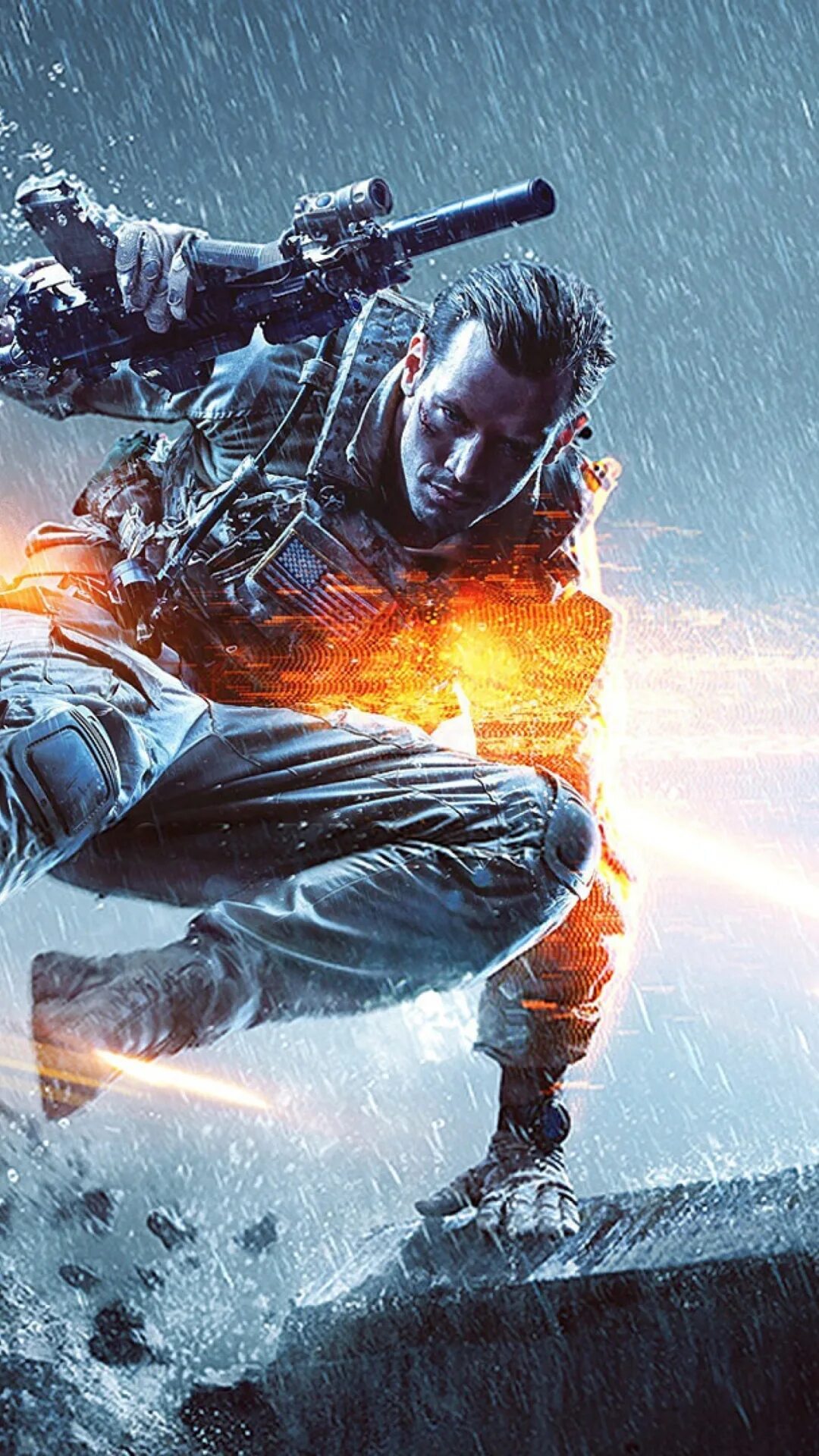 Бателфилд. Battlefield 4. Игровые обои. Фон телефона игры