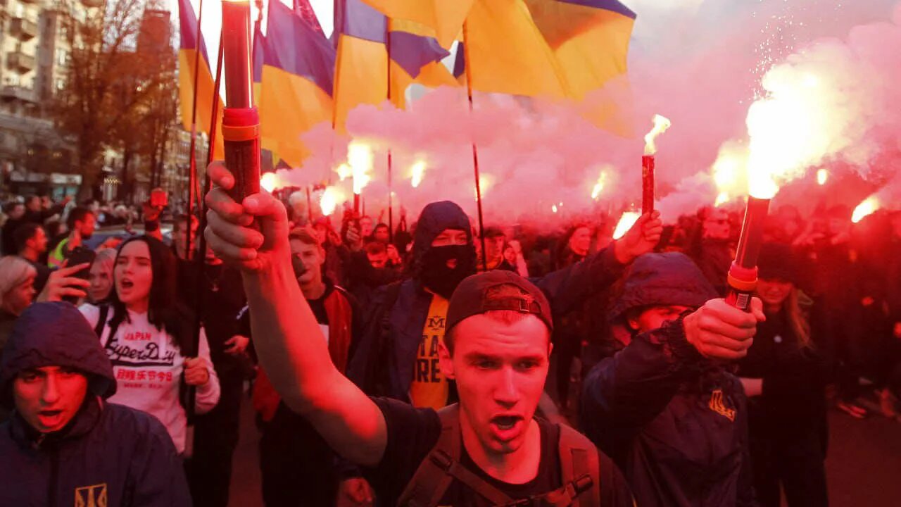 Украинские националисты. Украинские нацисты в Европе. Нацисты в украинской власти.