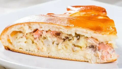 Начинка рыбного пирога с рисом