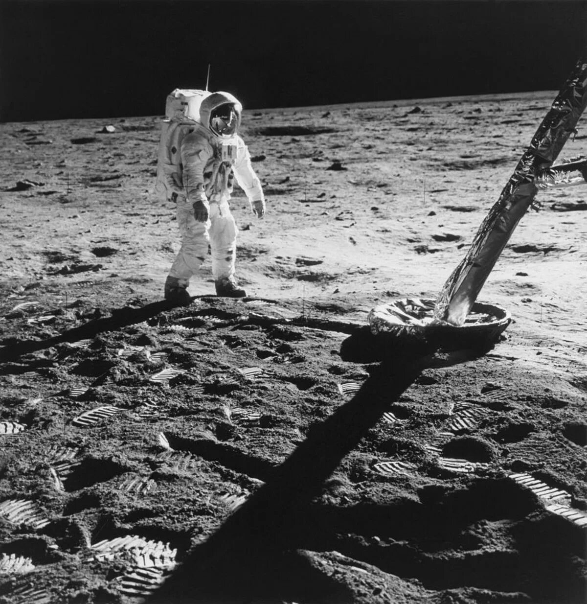 Armstrong on the moon