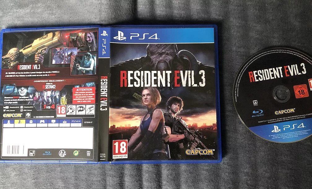 Resident evil 3 ps4