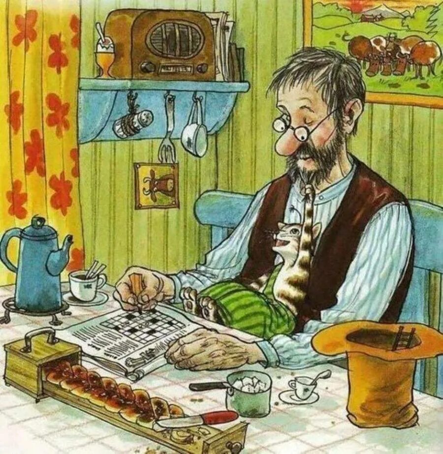 Финдус и петсон слушать аудиосказку. Свен нурдквист петсон. свен нурдквист финдус. петсон и финдус иллюстрации свен нурдквист. кот финдус и петсон.