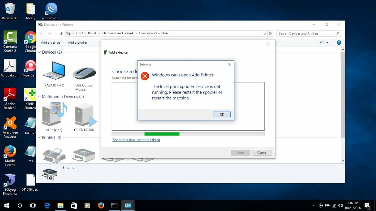 Local print. Spooler win 1.0. the imprint location. can you fix blown windows.