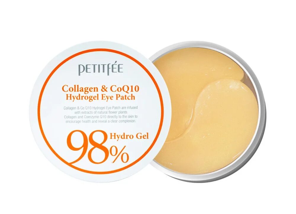 Патчи Petitfee Collagen coq10. Патчи Petitfee с коллагеном и коферментом q10. Petitfee гидрогелевые патчи с коллагеном и коэнзимом q10, 60 шт.. Патчи для глаз Collagen&coq10 98% Petitfee.