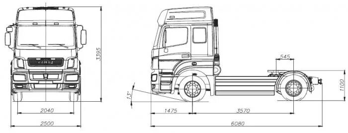 Расшифровка камаз 5490. Габариты тягача КАМАЗ 5490. КАМАЗ 5490 габариты высота. Габариты кабины КАМАЗ 5490. Размер кабины КАМАЗ 5490.