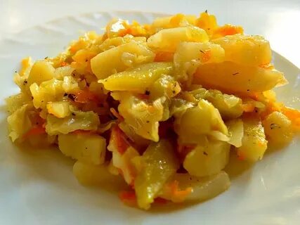 Капуста морковь лук тушеные в мультиварке