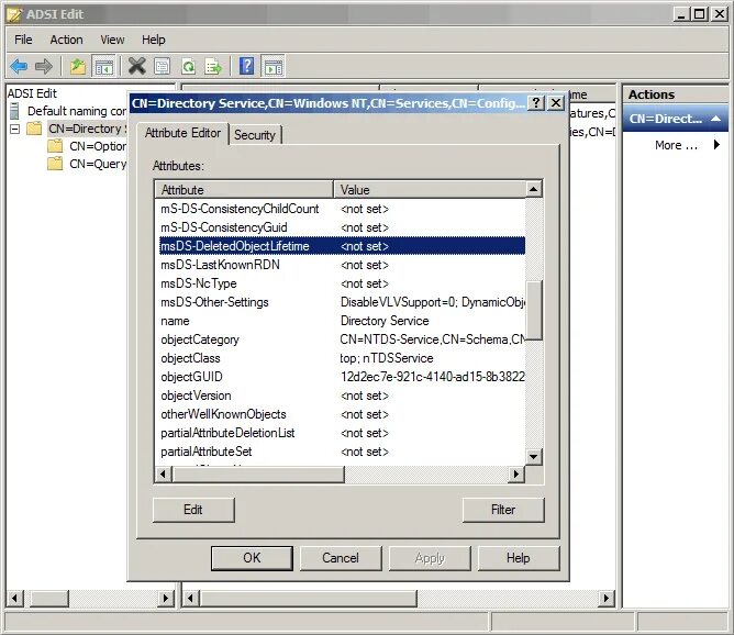 Active directory идентификатор удаления объекта. ADSI картинки. ADSI 2/2 + модем. Active Directory OBJECTCATEGORY. Active Directory время захоронения ошибка.