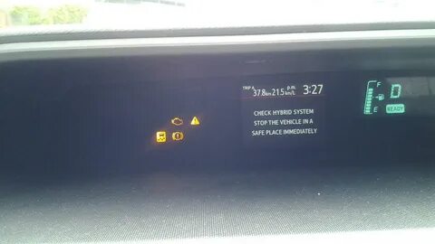 Ошибки prius 30
