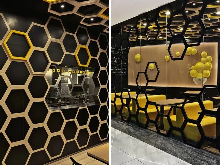 DIY Geometric Backdrop Ideas on Love The Day Geometric backdrop, Hexagon, Backdr