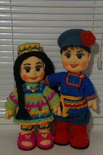 Национальный костюм крючком