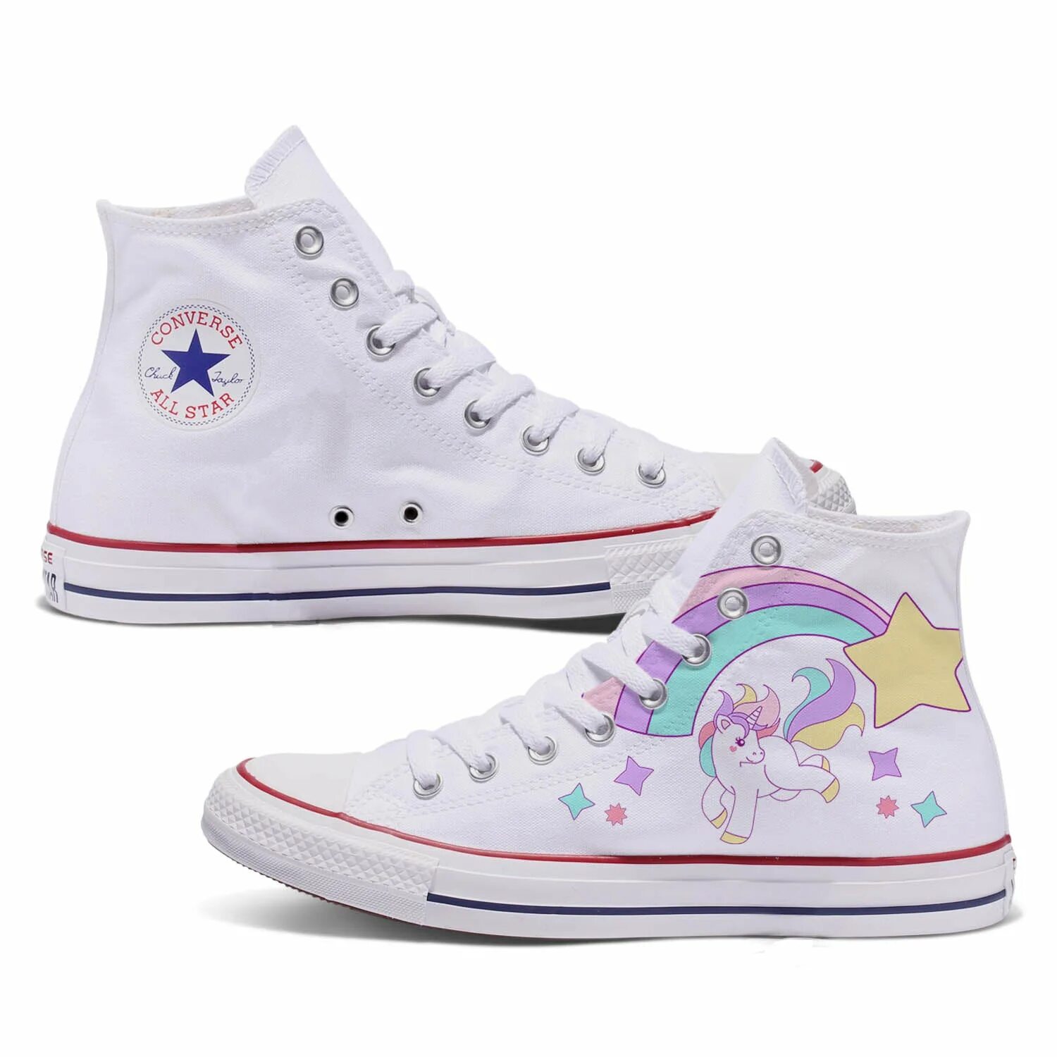 Converse Rainbow. Converse Hi Iridescent. Конверсы с единорогом.