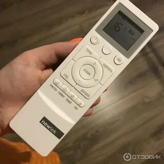 Кондиционер newtek пульт управления