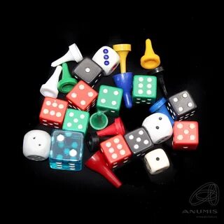 Кубики фишки для настольных игр