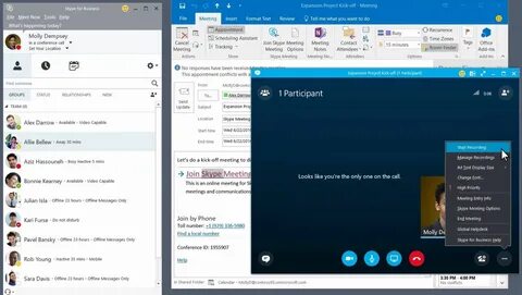 Join skype