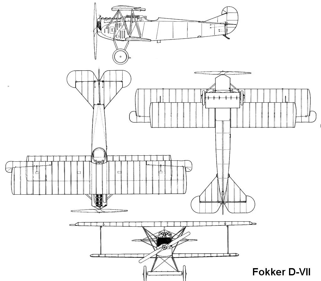 D 7 d 7 2d 1. Фоккер 7. Фоккер д7 самолет. Fokker d7 чертеж. Фоккер d-VII чертежи.