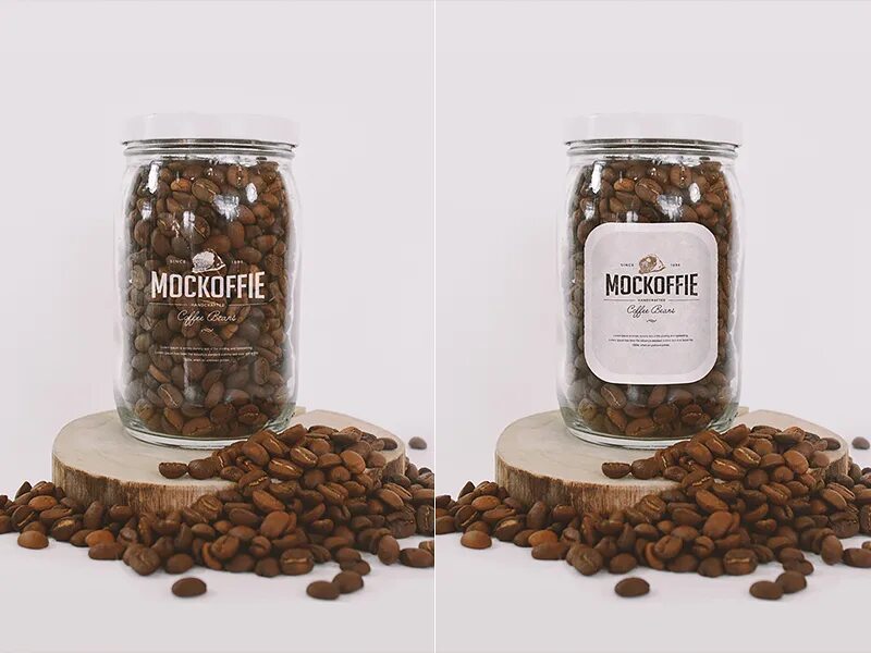 Банка кофе мокап. Coffee Jar Mockup. Кофе банка стекло мокап. A Jar of Coffee. Is there coffee in the jar