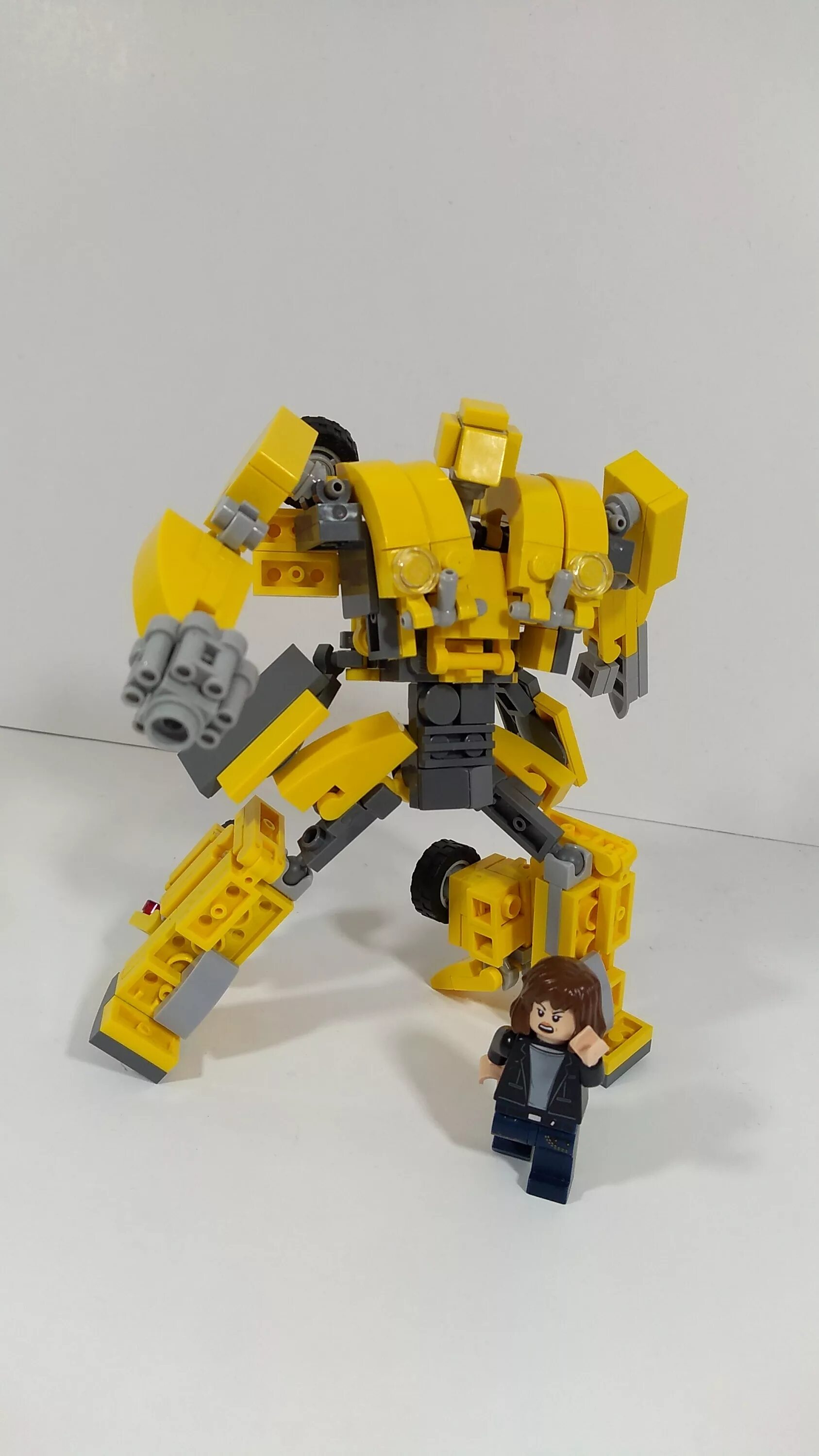 Transformers Bumblebee Lego Moc - YouTube