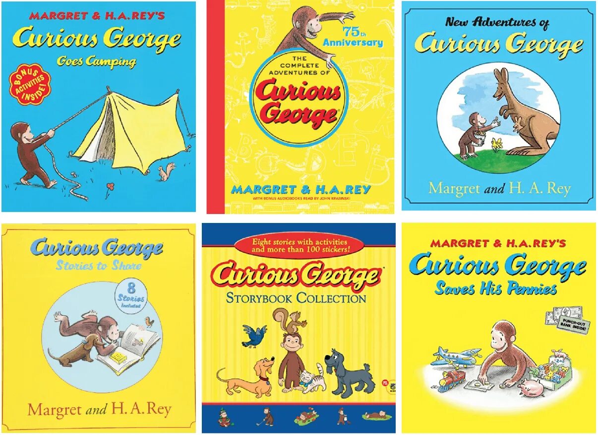 Книги про джорджа. Любопытный Джордж книга. Книжки curious George. Curious George is Happy книжка. Картинки книга любопытный Джордж.