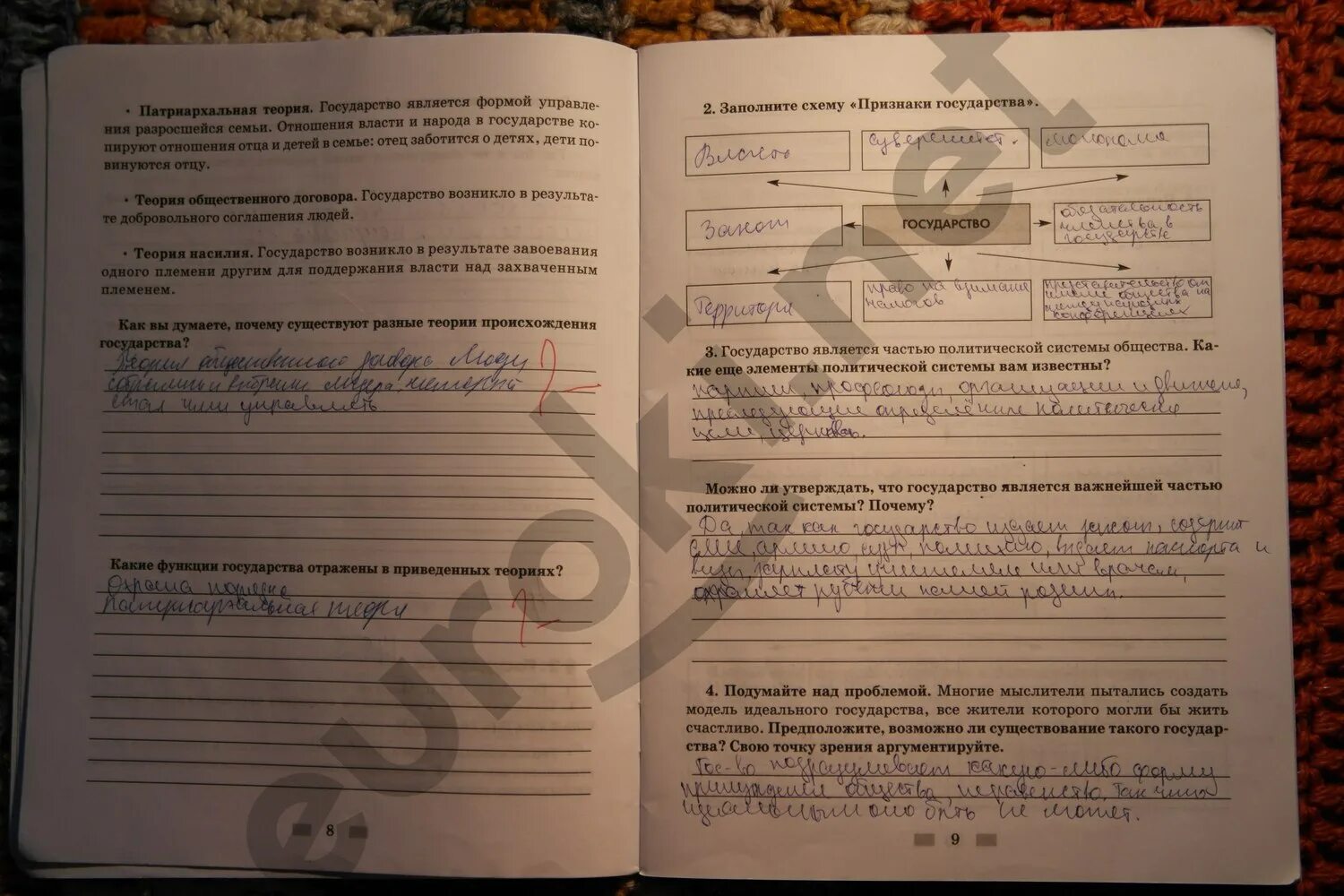 Общество рабочая тетрадь. Обществознание 9 класс Кравченко гдз. Гдз по обществознанию 9 класс Сорвин. Рабочая тетрадь по обществознанию зачем людям государство. Обществознание Кравченко 9 класс учебник гдз.