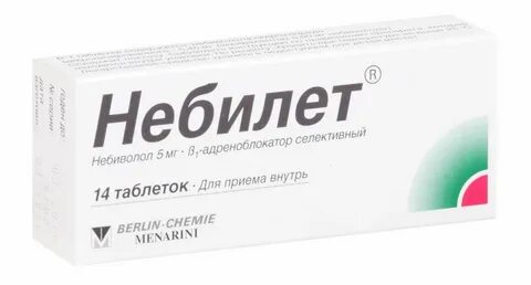 Небиволол сз таблетки инструкция