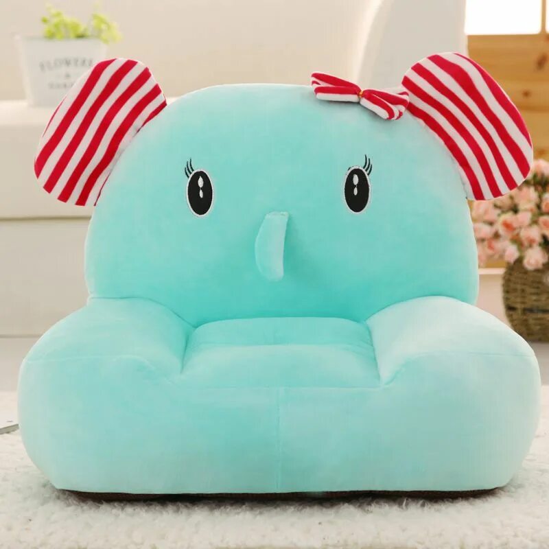 Кресло Слоник. Мягкое кресло слон. Мягкая игрушка-диван «звери». Диван слоник