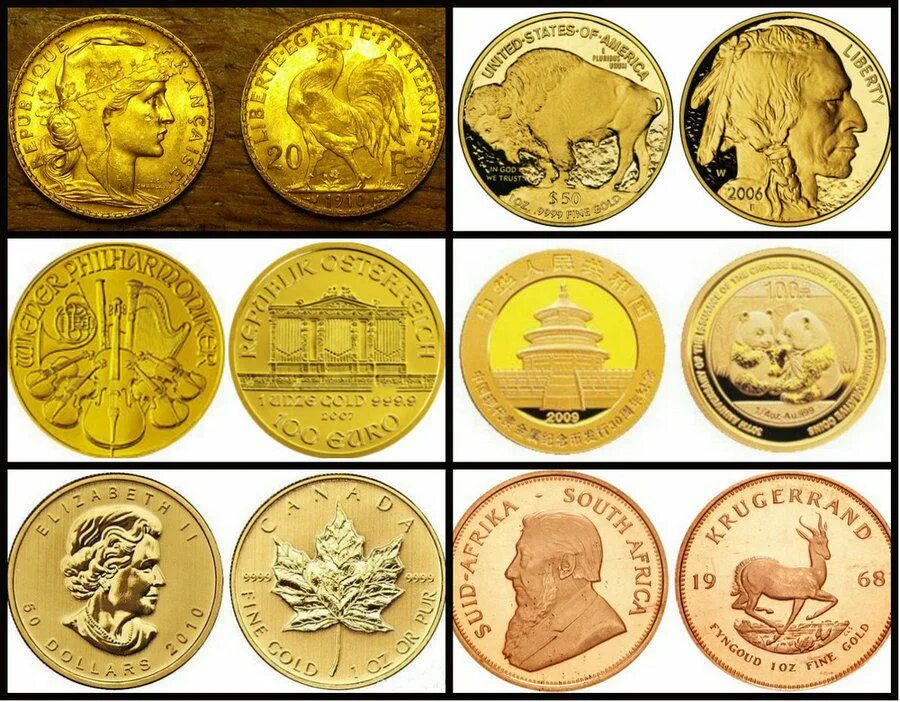Где купить золотые монеты. Монета Золотая. Золотые инвестиционные монеты. Современные золотые монеты. Иностранные золотые монеты.