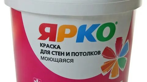 Акриловая водоэмульсионная краска для стен моющаяся