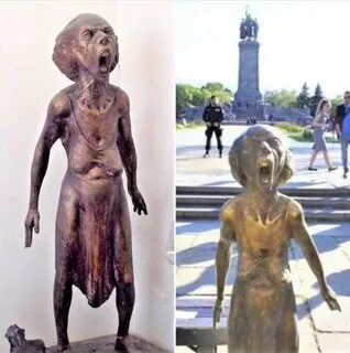 Памятник кричащей