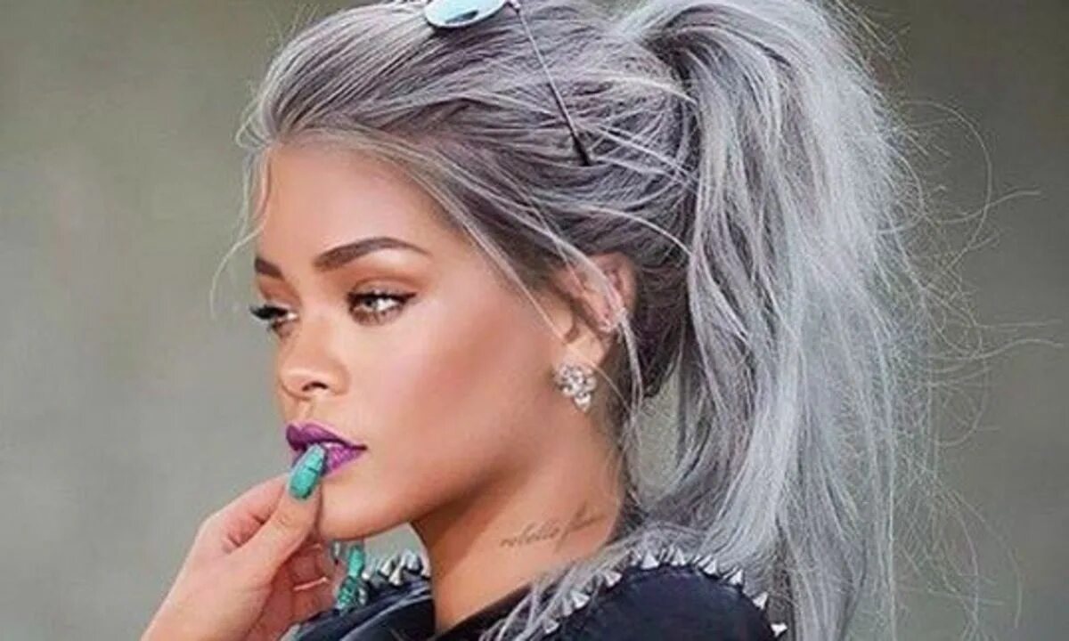 Gray hair