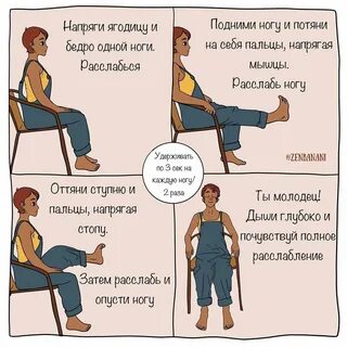 Нервно мышечная релаксация по джекобсону