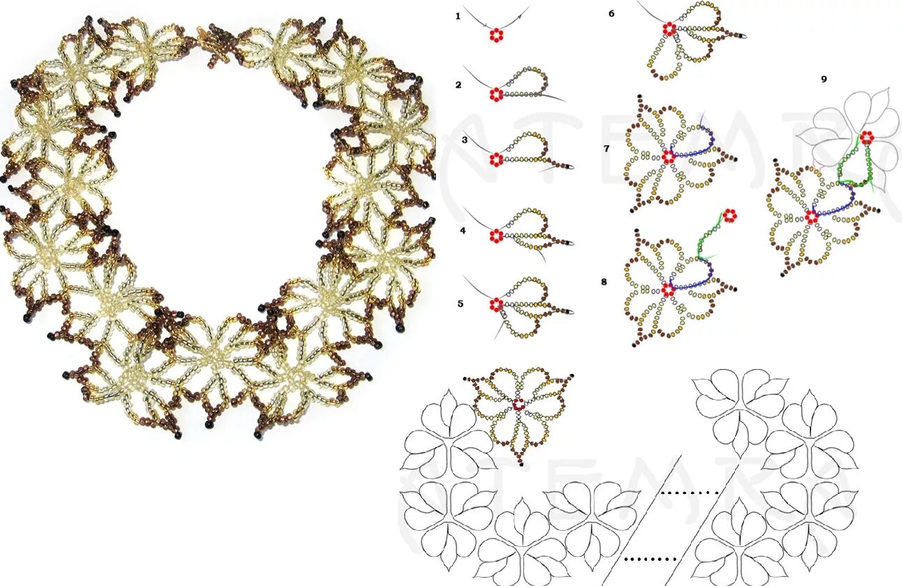 Схемы из стекляруса. Бисероплетение колье-воротник схемы. Схема плетения колье из стекляруса. Схемы плетения Бисероплетение колье. Схемы бисероплетения колье ожерелье.