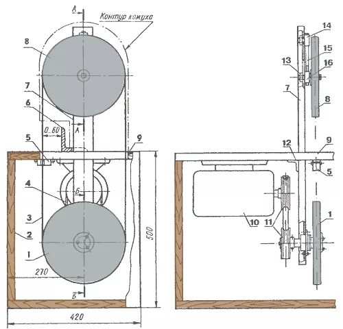 Узел натяжения ленточной пилы чертежи. Ленточная пила по металлу своими руками чертежи. Ленточная пилорама по дереву чертежи. Самодельная ленточная пилорама чертежи.