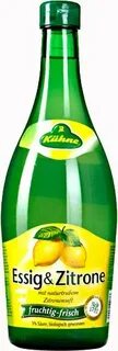 Уксус и лимонный сок