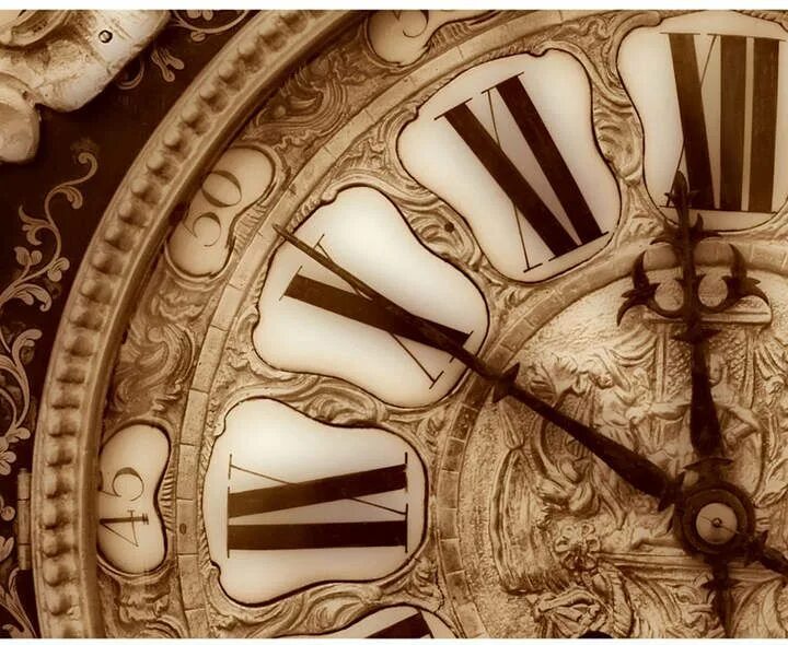 It is an old clock