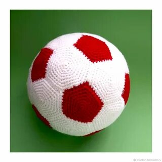 Новогодняя игрушка футбольный мяч своими руками