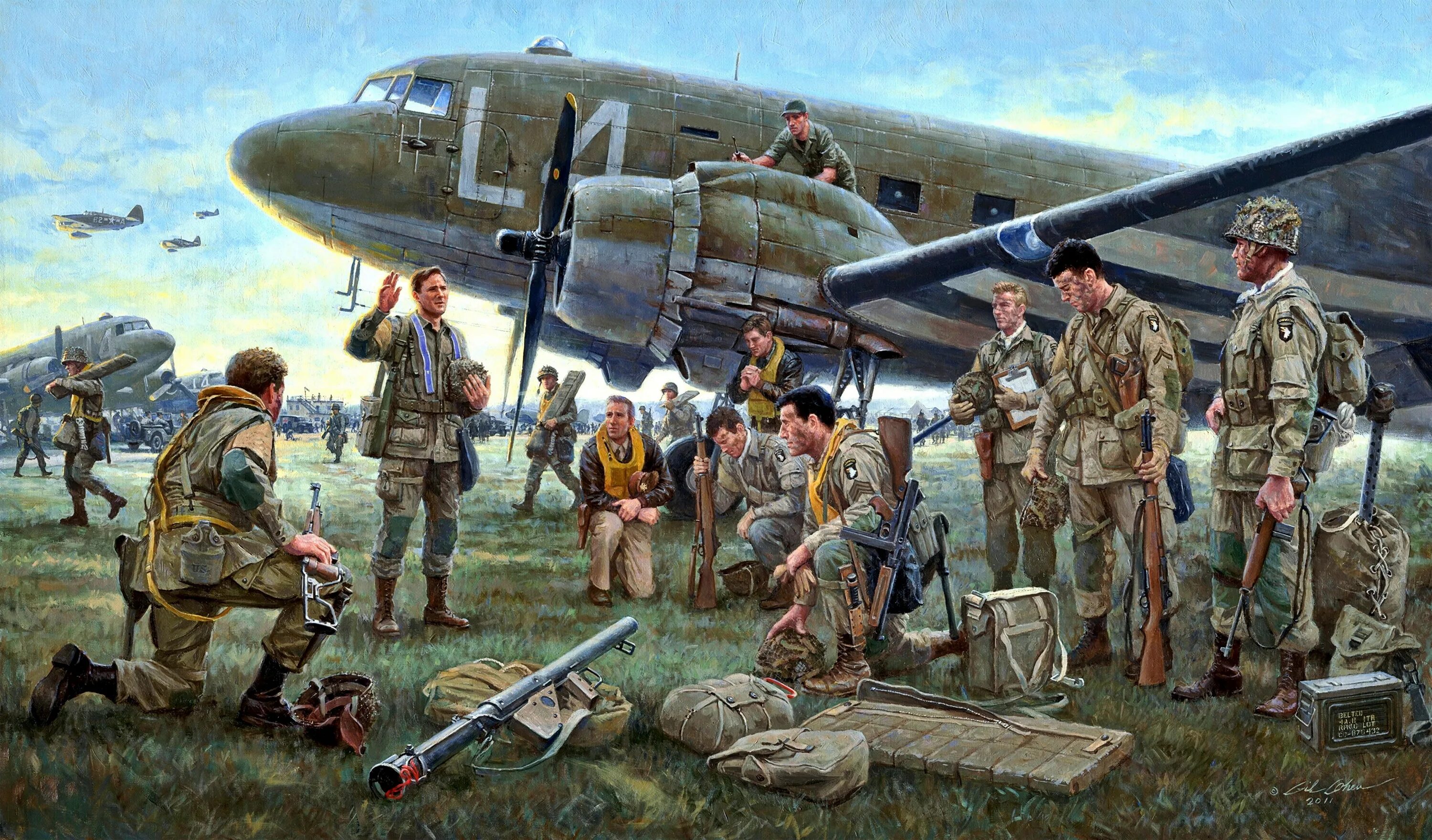 Десант Нормандия 1944. Высадка 101 дивизии в Нормандии. Десантники ww2 101 Airborne. Американский десантник Нормандия 1944. Нормандия 23