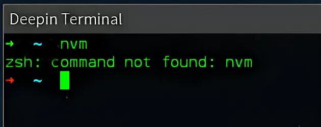 Zsh not found