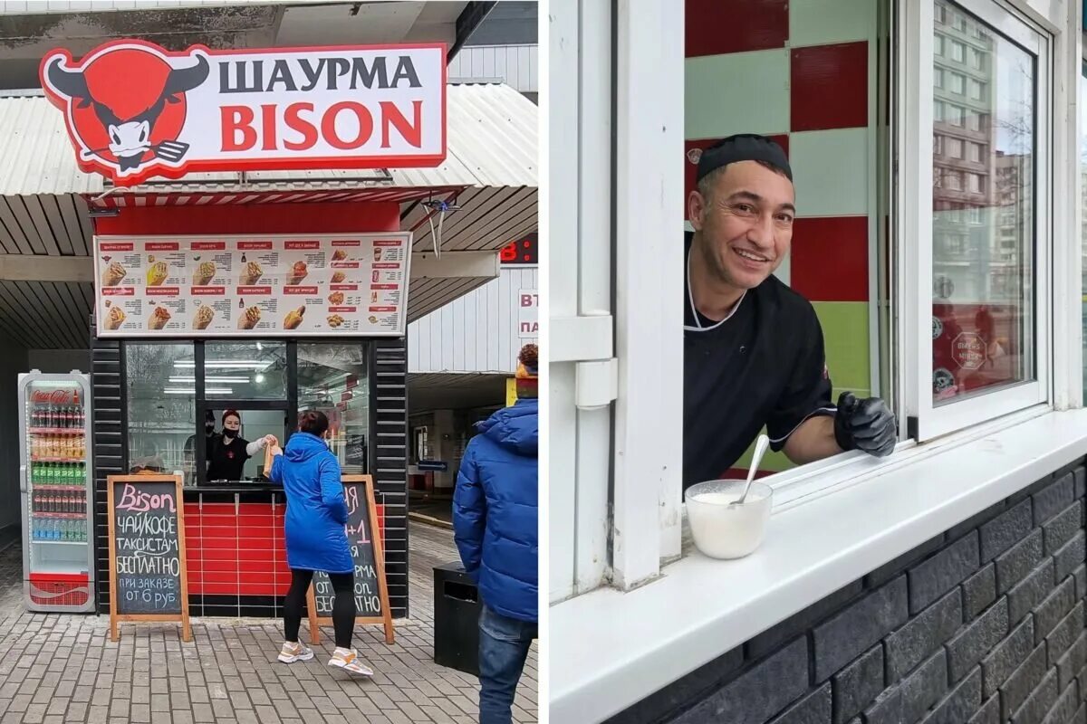Стильный киоск с шаурмой. Шаурма на подкове. Шаурма на вокзале. Донер бокс. Шаурма на монетке.