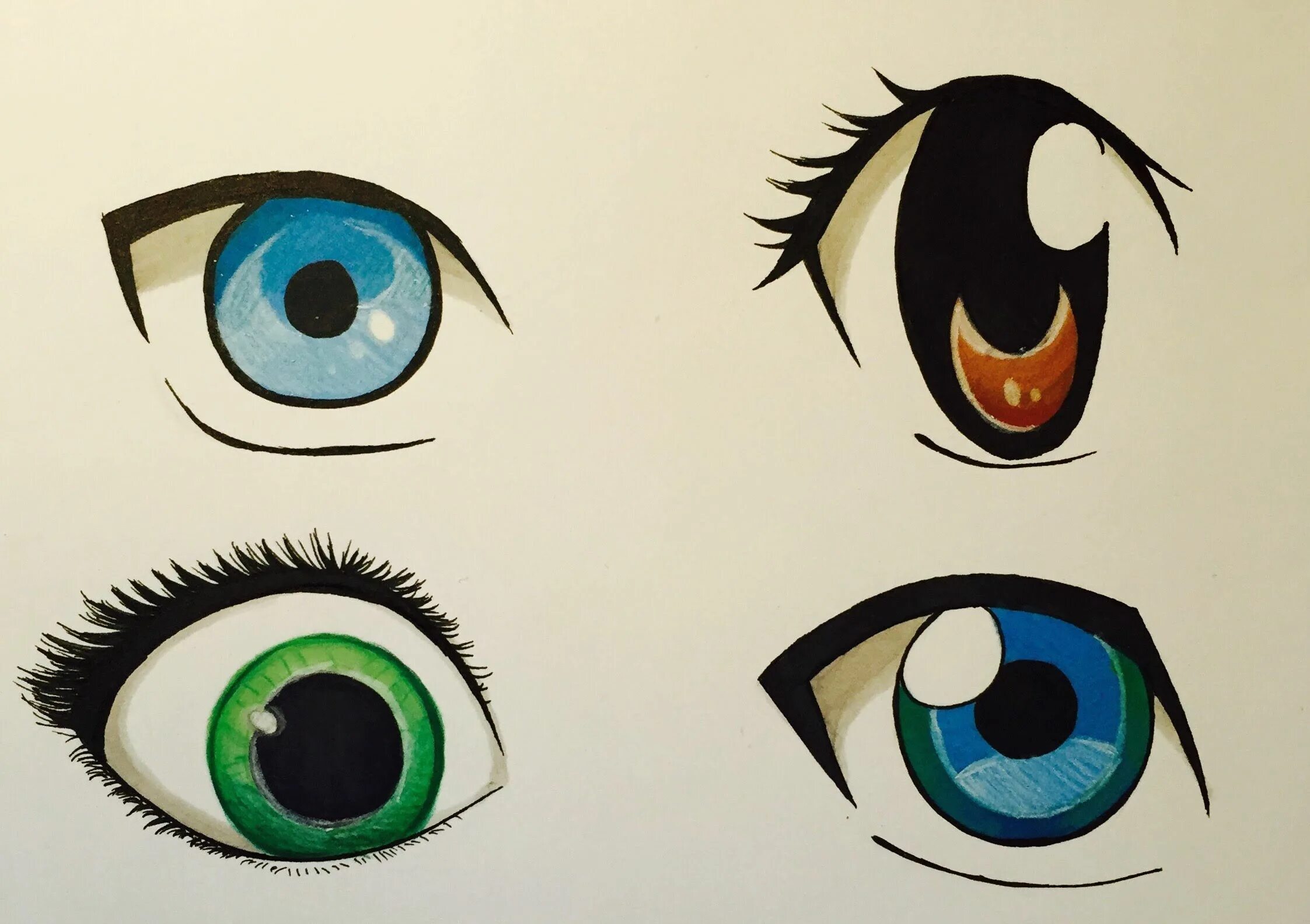 Eyes animation