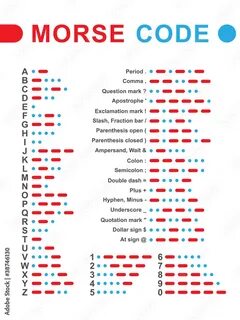 Morse font