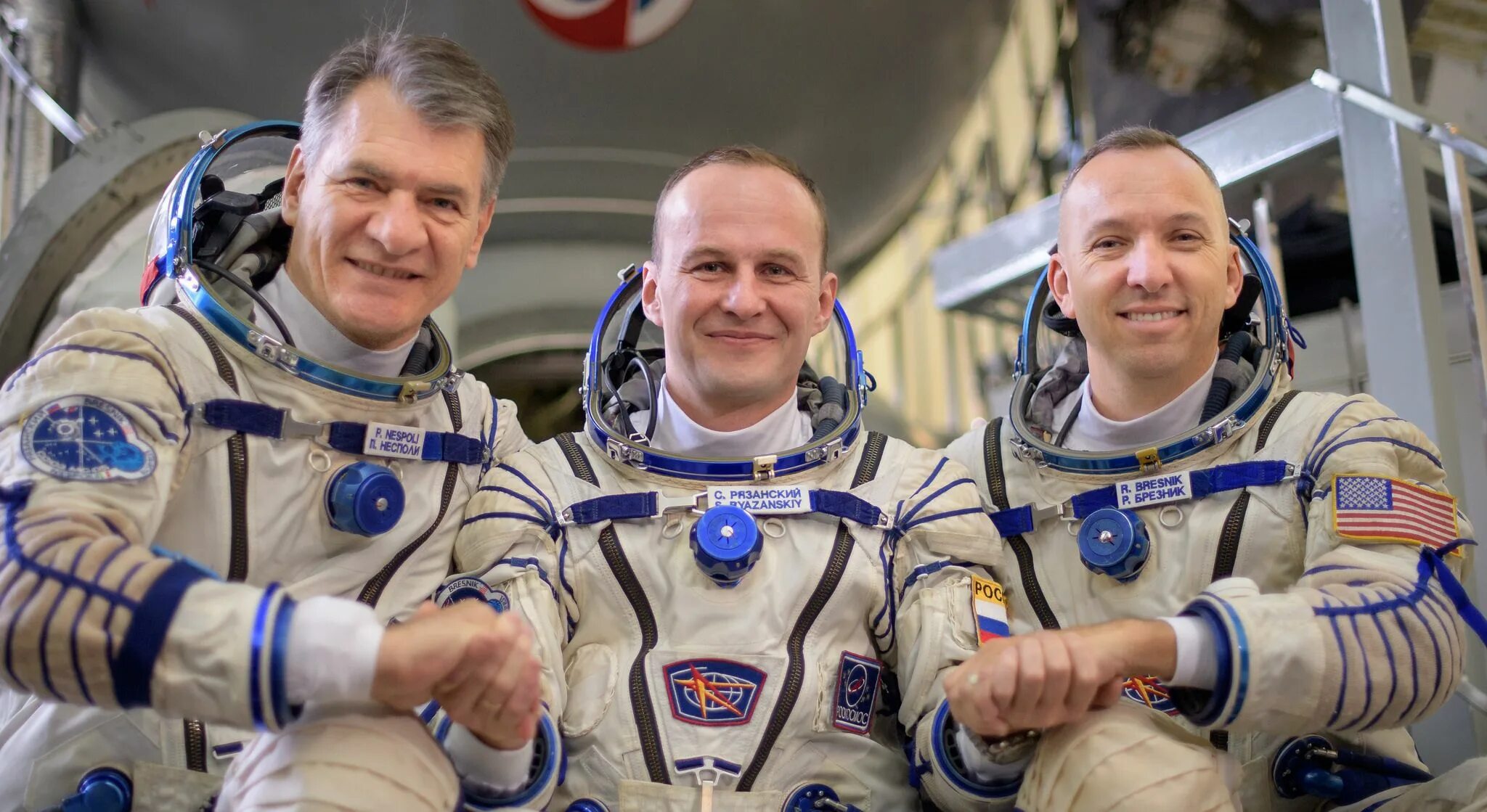 Космонавт полетевший в космос вторым. Союз мс 5. космонавты россии. российские и американские космонавты.