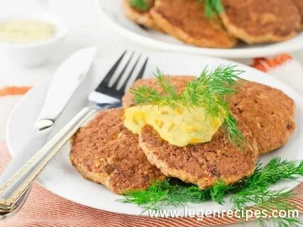 Котлеты из печени для детей