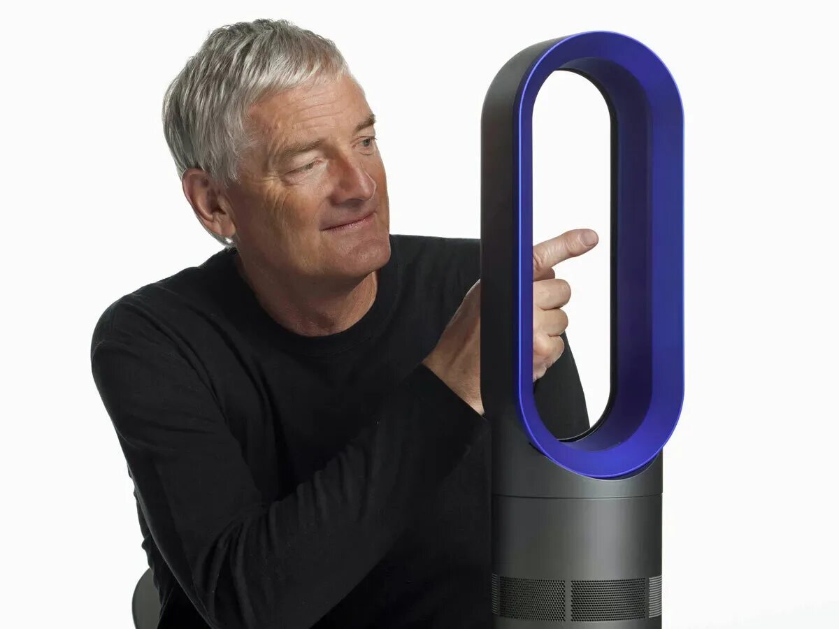 История дайсона. Дайсон вентилятор безлопастной. Вентилятор Dyson am09. Безлопастной вентилятор Lfqvjy.