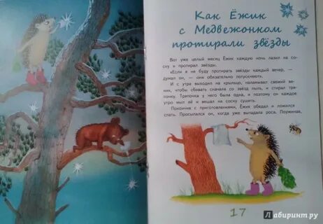 Как ежик протирал звезды читать